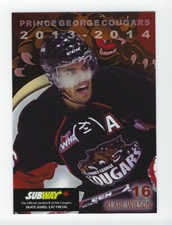 2013-14 Prince George Cougars (WHL) Klarc Wilson