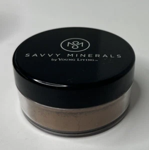 Young Living Savvy Minerals Foundation Powder DARK No. 3 0.18 oz New Authentic - Picture 1 of 4