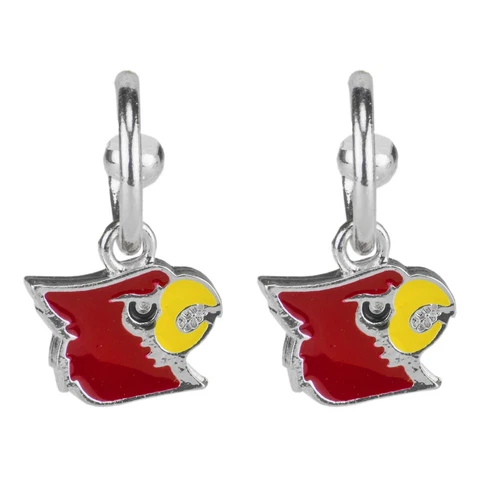 Louisville Cardinals Dangle Logo Post Earrings Cover
