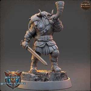 Vikings - Harald Hornblower | DnD Miniatures | Tabletop Gaming Miniature | - Picture 1 of 3