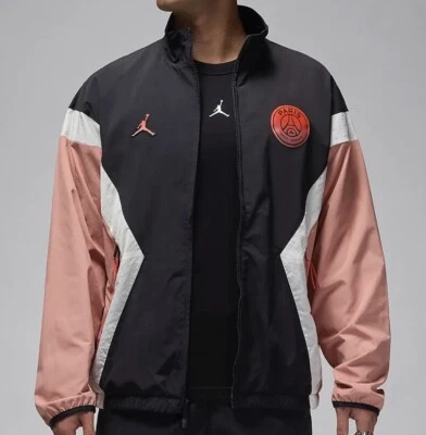 Chaqueta cortavientos tejida Nike Jordan Paris Saint-Germain Anthem nueva con etiquetas para hombre M Foto 1 de 4
