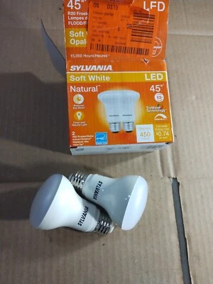 Sylvania 40788 - R20 Flood LED Light Bulb 2 Pack Dimmable In/outdoor Soft White - Image 1 of 4