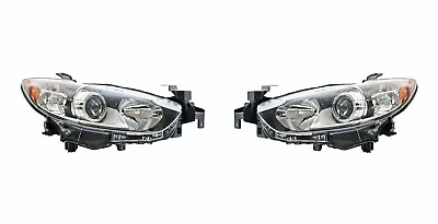 Faro halógeno izquierdo+derecho para Mazda 6 2014-2016 lado conductor y pasajero Foto 1 de 3
