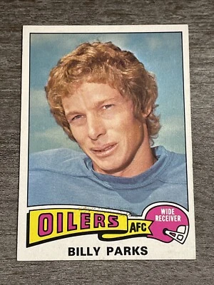Billy Parks 1975 Topps Oilers #324  *H210* - Image 1 of 2