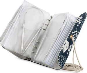 Rundstricknadel Set 60cm Edelstahl 9 Größe 2,5-10mm Aufbewahrungstasche - Bild 1 von 6