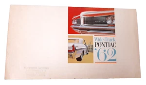1962 Pontiac Sales Brochure Grand Prix, Star Chief, Catalina, Bonneville, Safari - Imagen 1 de 3