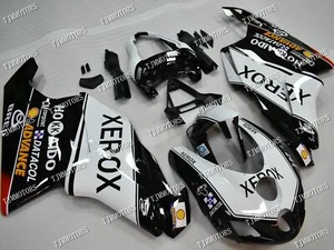 For 05-06 Ducati 999/749 Black White ABS Injection Mold Bodywork Fairing Kit - Picture 1 of 8