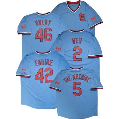 4/16/23 Red Schoendienst ADULT Mystery Nickname Jersey NIB SGA Cover
