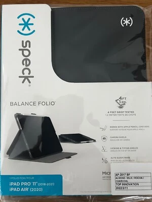 Speck iPad  Balance Folio Charcoal iPad Pro 11" 2018-2022 & iPad Air 2020 - 2025 - Image 1 of 2