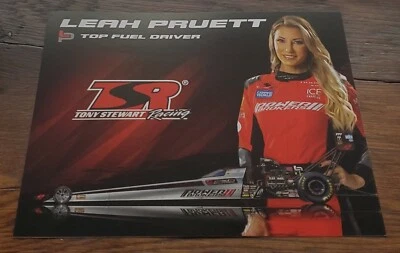 2ct 2022 LEAH PRUETT/MATT HAGAN NHRA 8X10 FOLLETOS SIN FIRMAR Foto 1 de 4