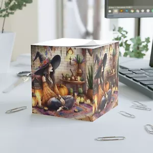 Boho witch Note Cube - Picture 1 of 4