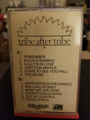 RARE PROMO Tribe After Tribe CASSETTE TAPE Hard Rock Asylum Kids metal S. Africa - Image 1 of 4