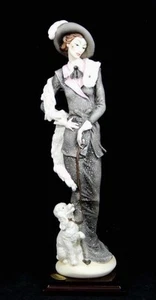 Giuseppe Armani "DAME mit PUDEL" The Walk # 394 C - Bild 1 von 4