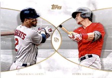 2021 Topps On-Demand Dynamic Duals #17 Xander Bogaerts/Bobby Dalbec Baseball 
