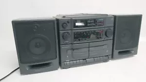 Vintage Magnavox AZ-9435 Boombox Potable Mini System - Partially Functional - Picture 1 of 12