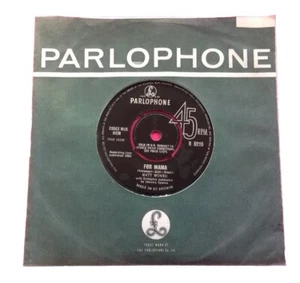 E811, For Mama, Matt Monro, 7"45rpm Single, Excellent Condition - Imagen 1 de 4