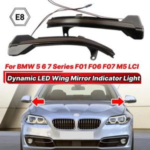 Für BMW 5 6 7er F10 F11 F07 F12 F01 Dynamische LED Außenspiegel Blinkleuchte - Bild 1 von 7