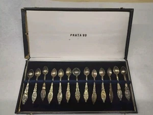 VINTAGE PRATA 99” SILVER SPOON SET - Picture 1 of 7