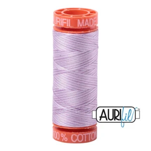 Aurifil Thread Mako 50wt 100% Cotton Small Spools 220 yds Each - Picture 1 of 253