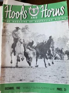 Revista Hoofs and Horns diciembre 1962 justo en buen estado - Imagen 1 de 2