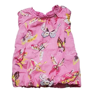 Original Kinder Oshkosh rosa Schmetterling Sack Kleid 2T - Bild 1 von 10