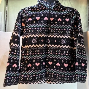 PLACE Girls Pullover Retro/Hearts Sweater Size Large 10/12 - Picture 1 of 4