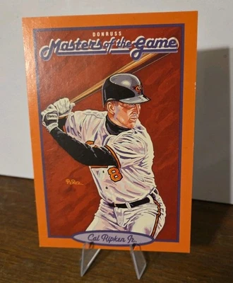 😲👌1993 Donruss Masters Of The Game Cal Ripken Jr Jumbo Tarjeta Postal #6💪🔥 Foto 1 de 2