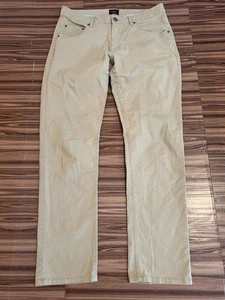 Herren UNTUCKit St. Clair Hose Straight Fit Beige Chino Größe 33x32 - Bild 1 von 3
