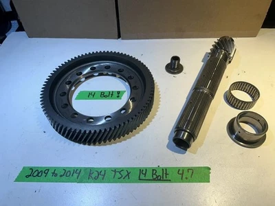 Оригинальный привод 4.764 4.7 Final drive K-series HONDA 23227-PZF-315 41233-RPT-010 FA5 Civic - Изображение 1 из 4