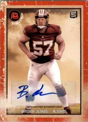 2013 Topps Turkey Red Autographs #36 Brandon Jenkins Auto FB - Image 1 of 2