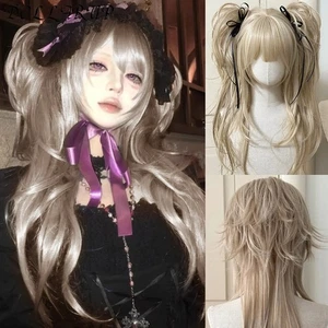 Cosplay Double Ponytail Wig Synthetic Halloween Christmas Wig Role-playing - Picture 1 of 12