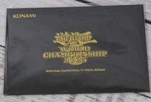 Sobre de tarjetas promocionales del Campeonato Mundial YuGiOh 2025 sellado nuevo sellado - Imagen 1 de 3