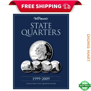 State Quarter 1999-2009: Libro de carpetas de cuartos estatales de coleccionista - Imagen 1 de 2