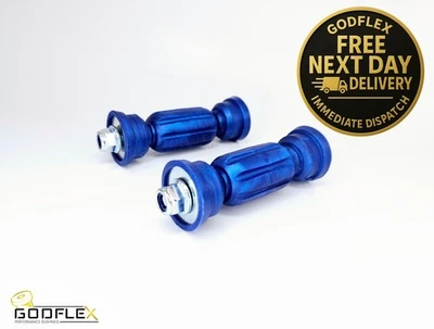 Ford Focus MK1 1998-2004 Coppia Drop Barra Antirollio Posteriore Sinistra/Stabilizzatore Polizia - Immagine 1 di 4