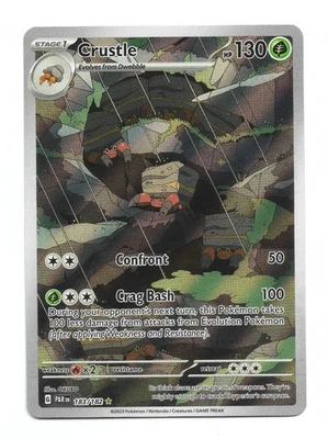 Crustle 183/182 SV04: Paradox Rift Holo Pokemon TCG - NM - Image 1 of 2