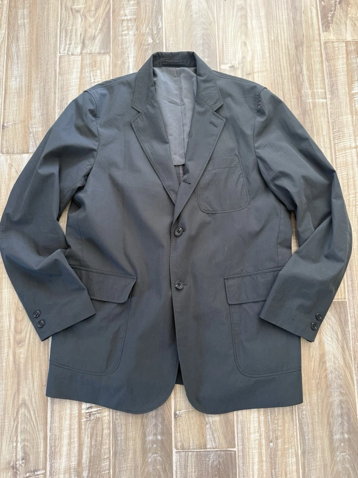 Beams Plus Jacket 3B Blazer XL 42 Gray Grey Sport Coat Japan Travel - Image 1 of 4