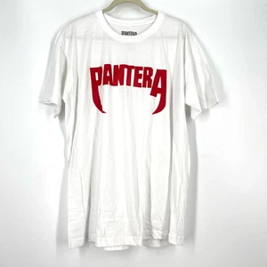 Camiseta Pantera Banda Blanca 100% Algodón Talla 2XL NUEVA SIN ETIQUETAS - Imagen 1 de 11