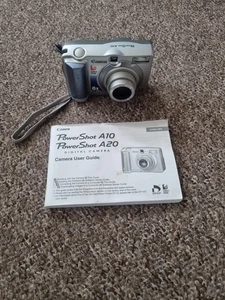 Canon Digital Camera PowerShot A10 1.3MP Silver  - Picture 1 of 5