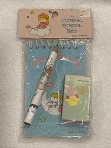 ¡Mini juego de papelería de colección para la escuela secundaria! Borrador de lápiz Meno Pad hecho en Taiwán - Imagen 1 de 11