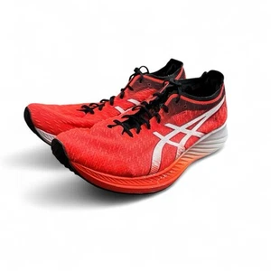Asics Magic Speed Running Sneakers Shoes Mens 10 Sunrise Red Training Athletic - Picture 1 of 10