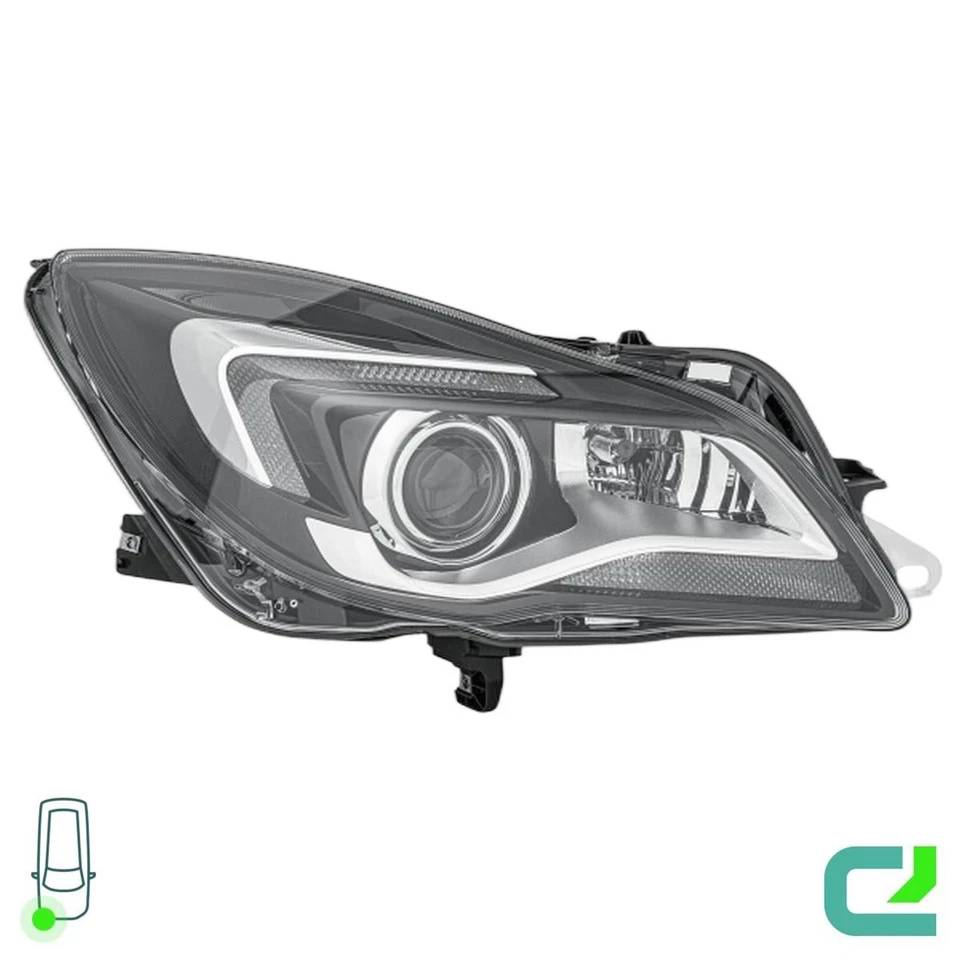 Hauptscheinwerfer rechts 12 V D3S LED HELLA für u.a. OPEL Insignia A - Bild 1 von 4