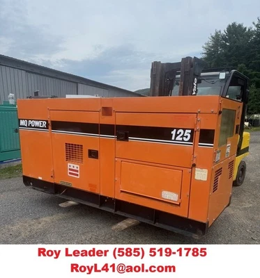 Multiquip MQ 125 Whisperwatt Generator, 262 Hours, SA Encl, 63 Gallon Tank - Image 1 of 4