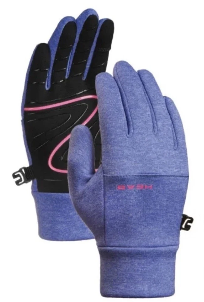 HEAD Juniors Touchscreen Gloves Purple Medium 6-10 yr