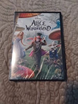 New Dvd: Disney Alice In The Wonderland Tim Burton 2010(Sealed) - Image 1 of 3