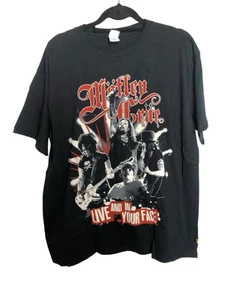 Mötley Crüe "Live and in Your Face 2011 Tour" T-Shirt Tee Gr. XL Selten Retro - Bild 1 von 11