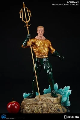 DC COMICS - Aquaman Premium Format Figure 1/4 Statue Sideshow - Photo 1/2
