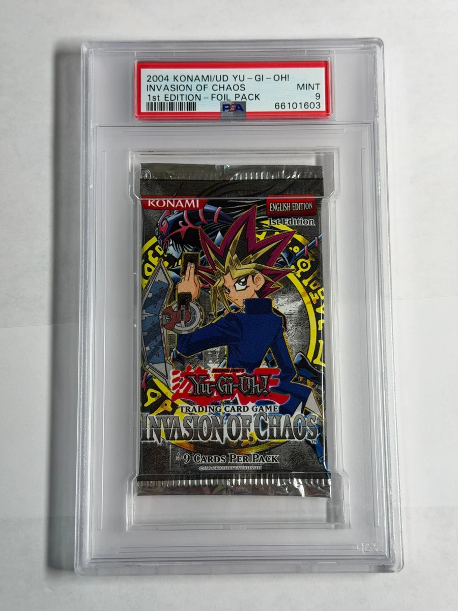 Yu-Gi-Oh! TCG Invasion of Chaos Sealed Collectible Card Game Packs
