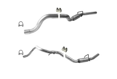 para Ram 1500 2009-2018 5,7 L doble estilo OE tubo trasero resonadores puntas cromadas Foto 1 de 4