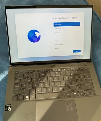 Acer - Swift AI 14.5" Pantalla Táctil CoPilot+ PC - Snapdragon X-Plus con 16GB 1 TB Foto 1 de 4