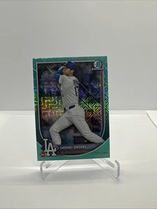 2025 Bowman Chrome Shohei Ohtani 235/299 Teal Mojo. Mega Box Exclusive - Picture 1 of 2